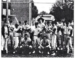 Falconer Central School varsity baseball team. 1969. Falconer Central School varsity baseball team. 1969.