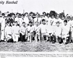 Falconer Central School varsity baseball team. 1970. Falconer Central School varsity baseball team. 1970.