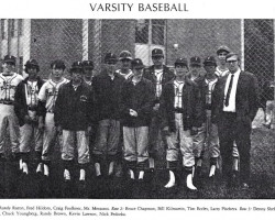 Falconer Central School varsity baseball team. 1971. Falconer Central School varsity baseball team. 1971.