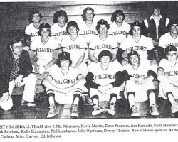 Falconer Central School varsity baseball team. 1976. Falconer Central School varsity baseball team. 1976.
