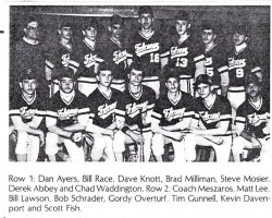 Falconer Central School varsity baseball team. 1989. Falconer Central School varsity baseball team. 1989.