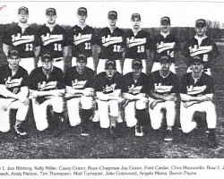 Falconer Central School varsity baseball team. 1996. Falconer Central School varsity baseball team. 1996.