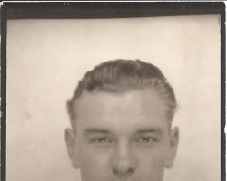 Ted Wyberanec, 1942. Ted Wyberanec, 1942.