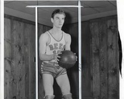 Ted Wyberanec, 1941-42 season at the University of Baltimore. tedwyberance1941
