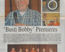 'Busti Bobby' Premieres. <em>Post-Journal</em> (Jamestown), June 1, 2015.