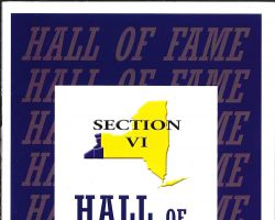 Section VI 2024 Hall of Fame induction program cover. Section VI 2024 Hall of Fame induction program cover.