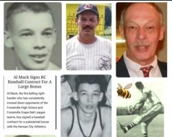 A collage made by Kevin Congdon for Al Muck's 80th birthday on May 2, 2024. Al-Muck-collage