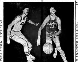Jamestown Upsets K-West; Faces Cataracts in Final. <em>Buffalo Courier-Express</em>, March 12, 1969. Jamestown Upsets K-West; Faces Cataracts in Final. March 12, 1969.