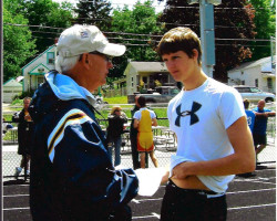Cal Cederquist with Cody Gleason. May 4, 2008. Cal Cederquist with Cody Gleason. May 4, 2008.