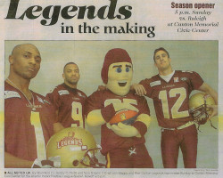 Legends in the making. 2005. Legends in the making. 2005.