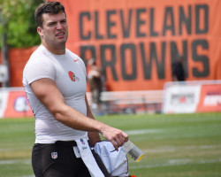 Stephen Carlson Cleveland Browns training camp. Stephen Carlson Cleveland Browns training camp.