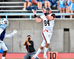 Stephen Carlson playing for Princeton University. Stephen Carlson playing for Princeton University.