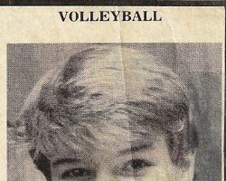 Volleyball. 1990. Volleyball. 1990.