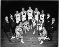 Donn Johnston #50 and the 1967-68 Jamestown High School basketball team. Donn Johnston #50 and the 1967-68 Jamestown High School basketball team.