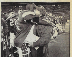 Jamestown Senior Aaron Leeper. <em>Post-Journal</em> (Jamestown), November 4, 2000. Jamestown Senior Aaron Leeper. November 4, 2000.