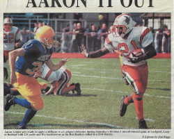 'Aaron' It Out. <em>Post-Journal</em> (Jamestown), September 30, 2000. 'Aaron' It Out. September 30, 2000.