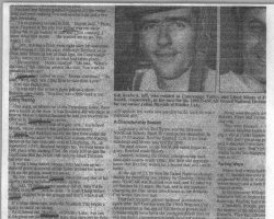 Leaving A Legacy Of Their Own. <em>Post-Journal</em> (Jamestown), February 16,1997. Misc5