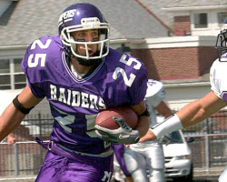 Nick Sirianni playing for Mount Union College. Nick Sirianni playing for Mount Union College.