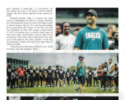 Nick Sirianni Head Coach. <em>Philadelphia Eagles Game Day Magazine</em>. Page 2. 2021. Nick Sirianni Head Coach. Page 2. 2021.
