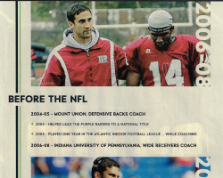 Nick Sirianni Head Coach. <em>Philadelphia Eagles Game Day Magazine</em>. Page 4. 2021. Nick Sirianni Head Coach. Page 4. 2021.
