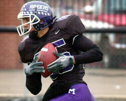 Nick Sirianni playing for Mount Union College. Nick Sirianni playing for Mount Union College.