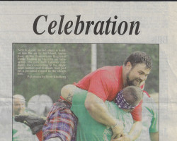 Celebration. August 2014.