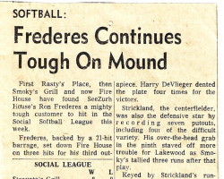 Frederes Continues Tough On Mound.