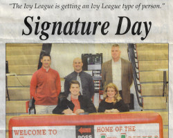 Signature Day. <em>Post-Journal</em> (Jamestown), February 5, 2015. Signature Day. February 5, 2015.