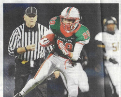 Jamestown's Stephen Carlson. <em>Buffalo News</em>, February 5, 2015. Jamestown's Stephen Carlson. February 5, 2015.