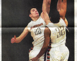 Jamestown's Stephen Carlson. <em>Post-Journal</em> (Jamestown), February 8, 2014. Jamestown's Stephen Carlson. February 8, 2014.