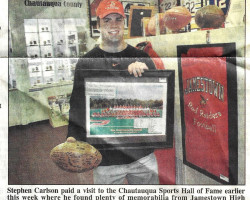 Stephen Carlson. <em>Post-Journal</em> (Jamestown), July 3, 2019. Stephen Carlson. July 3, 2019.