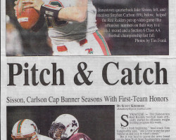 Pitch & Catch. <em>Post-Journal</em> (Jamestown), 2013. Pitch & Catch. (Jamestown), 2013.