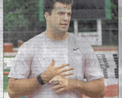 Jamestown High School graduate Stephen Carlson. <em>Post-Journal</em> (Jamestown), July 2021. Jamestown High School graduate Stephen Carlson. July 2021.