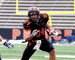 Stephen Carlson playing for Princeton University. Stephen Carlson playing for Princeton University.