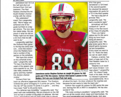 Red Swarm. <em>Upstate Football Weekly</em>. Page 24. October 22, 2014. Red Swarm. Page 24. October 22, 2014.