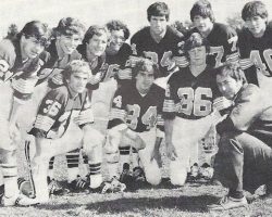Frewsburg football. Shane Conlan is #34 in back row, 1982 Frewsburg football. Shane Conlan is #34 in back row, 1982