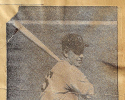 Johnny Newman playing for Owensboro. 1939. Johnny Newman playing for Owensboro. 1939.