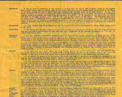 National Association of Professional Baseball Leagues contract, page 2. 1946. National Association of Professional Baseball Leagues contract, page 2. 1946.