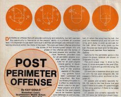 Post Perimeter Offense. <em>Athletic Journal</em>, page 1. October 1979. Post Perimeter Offense. October 1979.