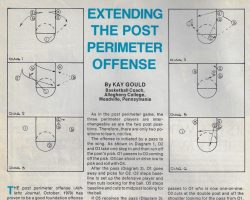 Extending The Post Perimeter Offense. <em>Athletic Journal</em>, page 1. October 1980. Extending The Post Perimeter Offense. October 1980.
