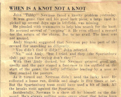 When is a Knot Not a Knot. 1938. When is a Knot Not a Knot. 1938.