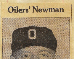 Oilers' Newman. Owensboro, 1938. Oilers' Newman. Owensboro, 1938.