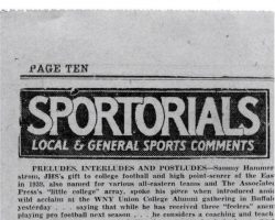 Sportorials. 1940. Sportorials. 1940.
