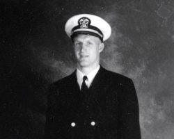 Sam Hammerstrom served in the U.S. Navy from 1942-46. Sam Hammerstrom served in the U.S. Navy from 1942-46.
