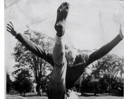 Sam Hammerstrom at Union College. Sam Hammerstrom at Union College.