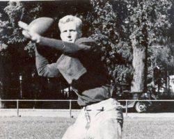 Sam Hammerstrom at Union College. Sam Hammerstrom at Union College.