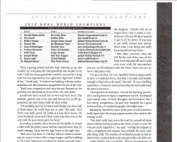 NRHA Reiner magazine article: "Kay Gould and Outlaw Whiz" 2011 NRHA World Champion page 2 NRHA Reiner magazine article: "Kay Gould and Outlaw Whiz" 2011 NRHA World Champion page 2