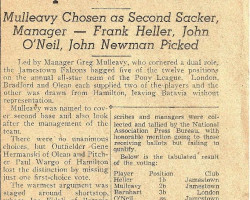 Falcons Place Five on Annual Pony Loop All-Star Team. 1941. Falcons Place Five on Annual Pony Loop All-Star Team. 1941.