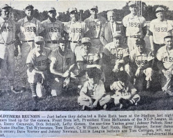 Oldtimers Reunion. <em>Post-Journal</em> (Jamestown), July 1961. Oldtimers Reunion. July 1961.