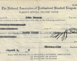 Player's Official Release Notice. August 4, 1937. Player's Official Release Notice. August 4, 1937.